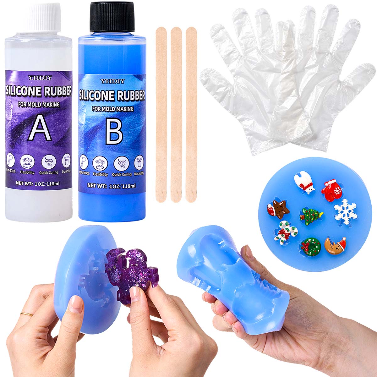 118ml/296ml Silicone Mold Maki - Soap Making Diy review and price