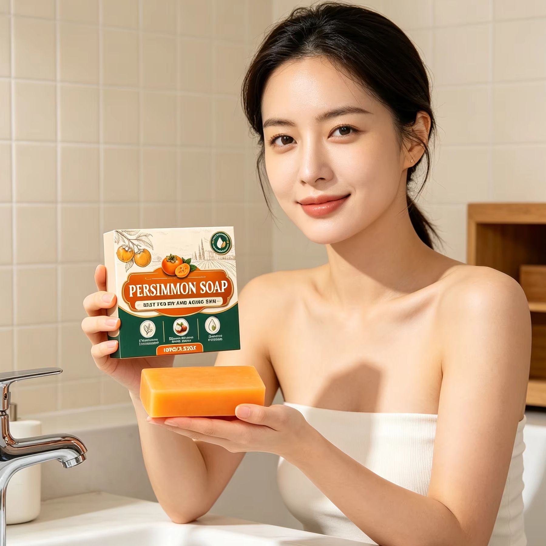 Persimmon Soap Body Odor Remov - Shea Butter Raw review and price