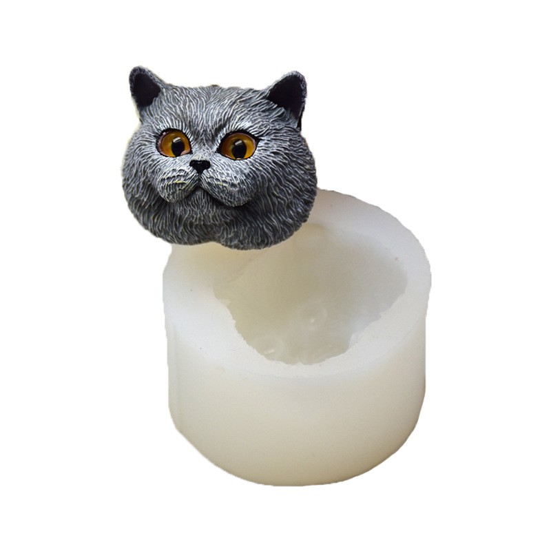 Silicone Mold Short-haired Cat - Soap Making Bar review and price