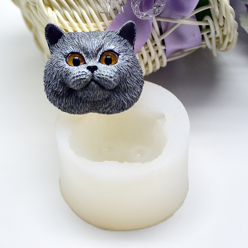 Silicone Mold Short-haired Cat - Soap Making Bar review and price