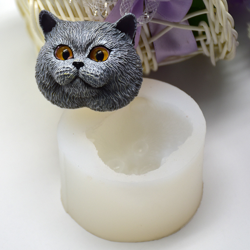 Silicone Mold Short-haired Cat - Soap Making Bar review and price