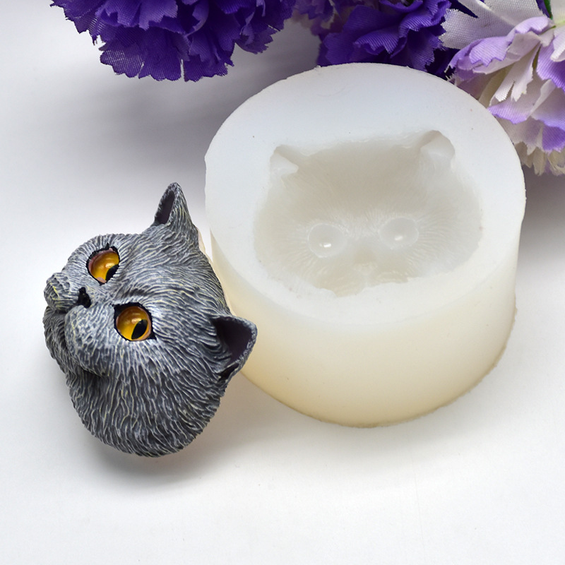 Silicone Mold Short-haired Cat - Soap Making Bar review and price