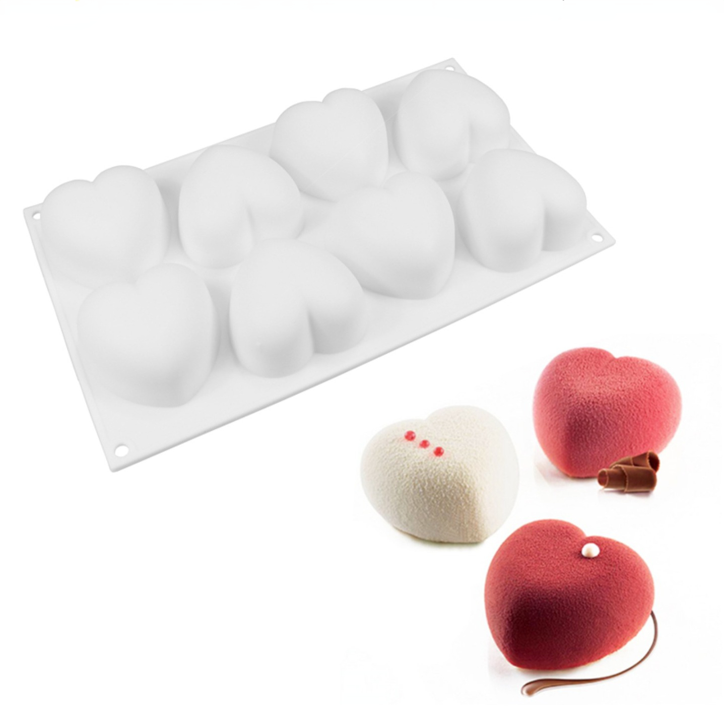 Love Heart Silicone Soap Mold  - Soap Making For Beginners review and price