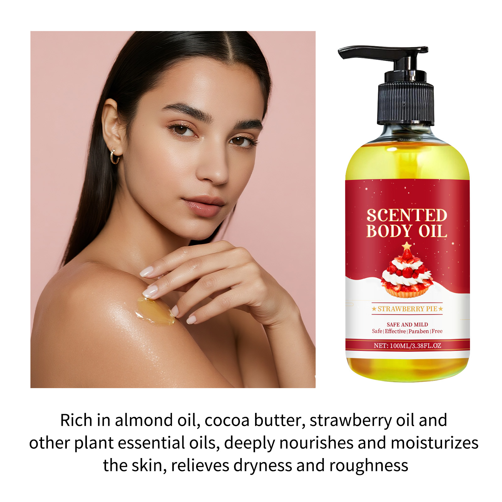 100ml Strawberry Crispy Cake B - Shea Butter Raw review and price