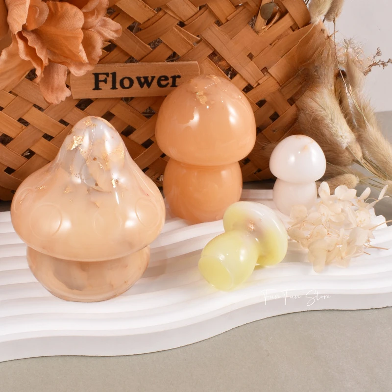 3D Mushroom Candle Silicone Mo - Soap Making For Beginners review and price