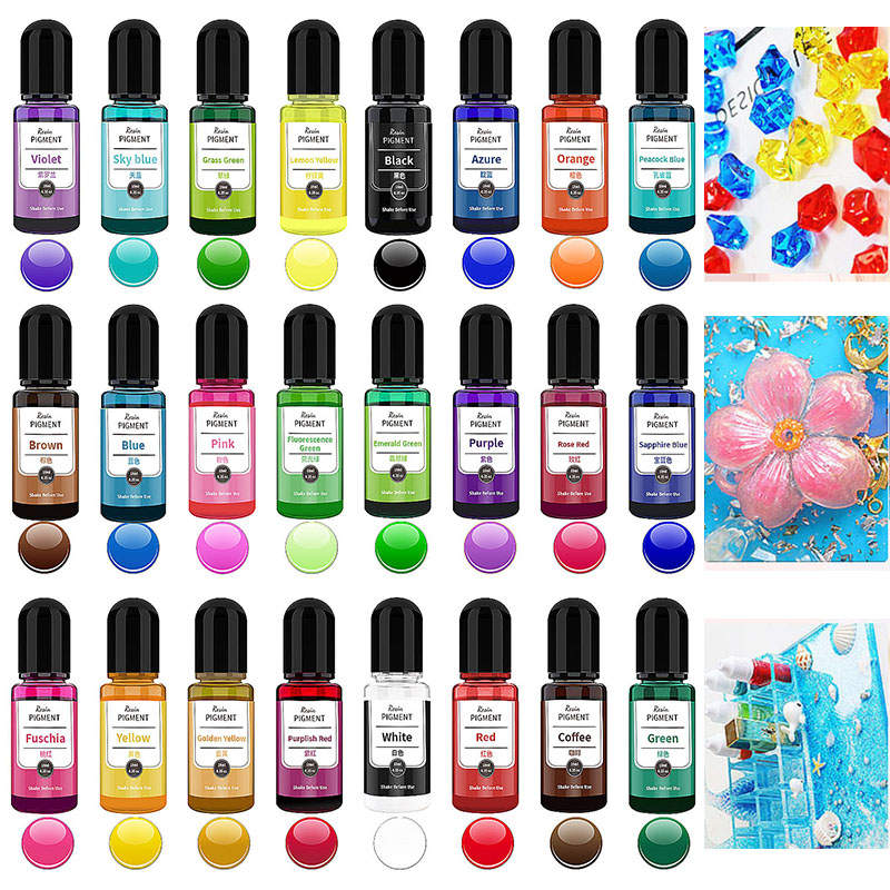 10ml/bottle Epoxy Resin Pigmen - Soap Making Liquid review and price