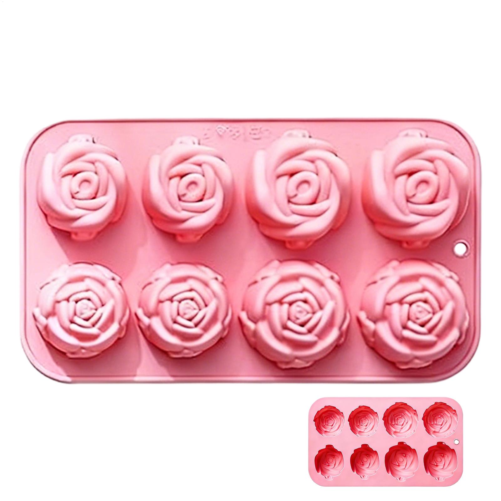 8 Holes Rose Flower Silicone M - Soap Making Diy review and price