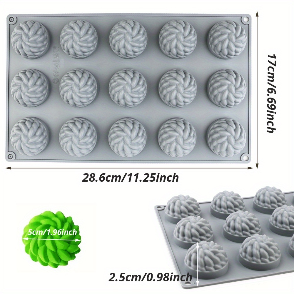 1Pc Cake Mold Santa Ana Floral - Soap Making For Beginners review and price