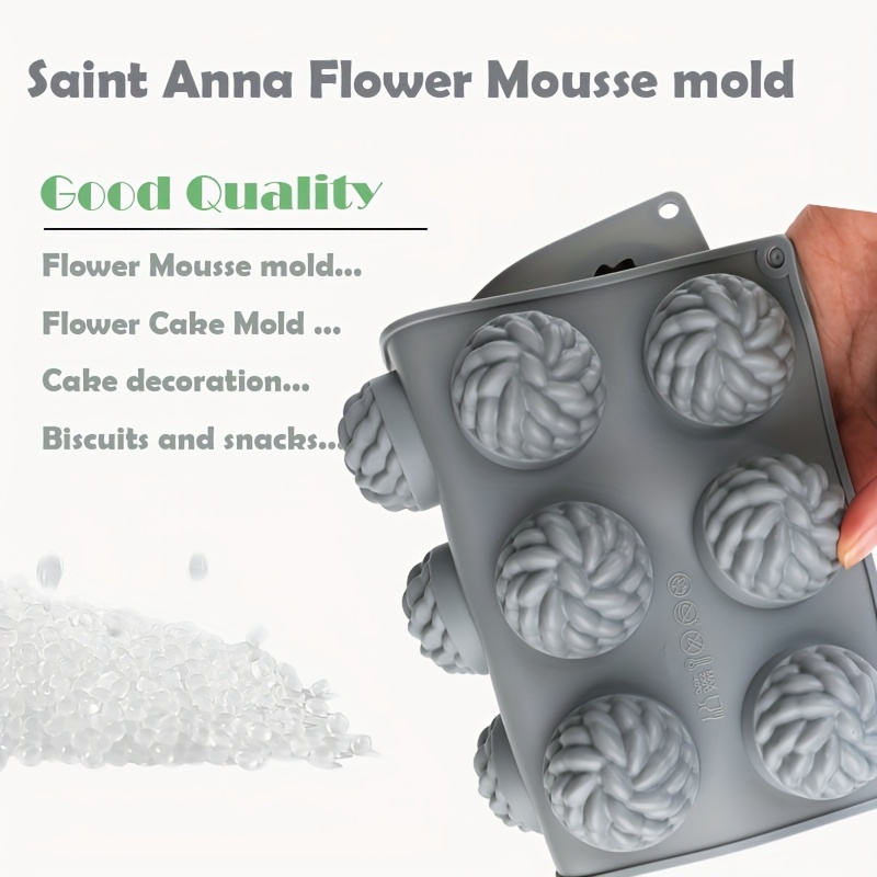 1Pc Cake Mold Santa Ana Floral - Soap Making For Beginners review and price