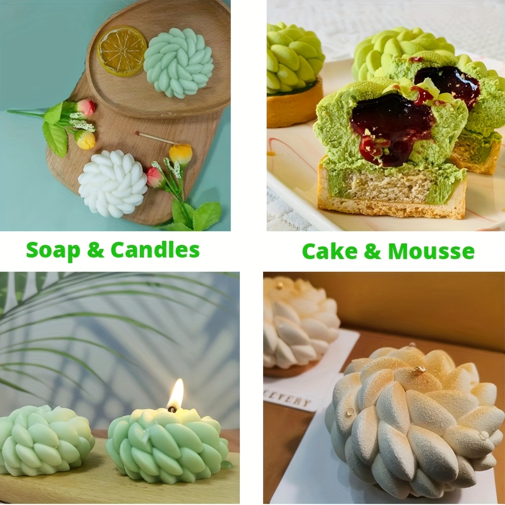 1Pc Cake Mold Santa Ana Floral - Soap Making For Beginners review and price