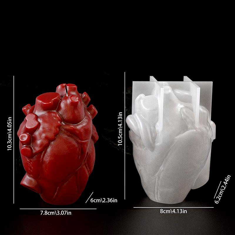 DIY Heart Shaped Candle Silico - Soap Making Diy review and price