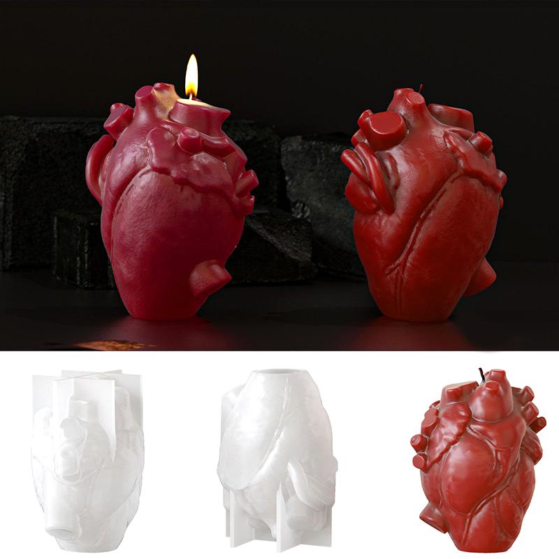 DIY Heart Shaped Candle Silico - Soap Making Diy review and price