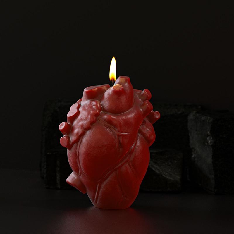 DIY Heart Shaped Candle Silico - Soap Making Diy review and price