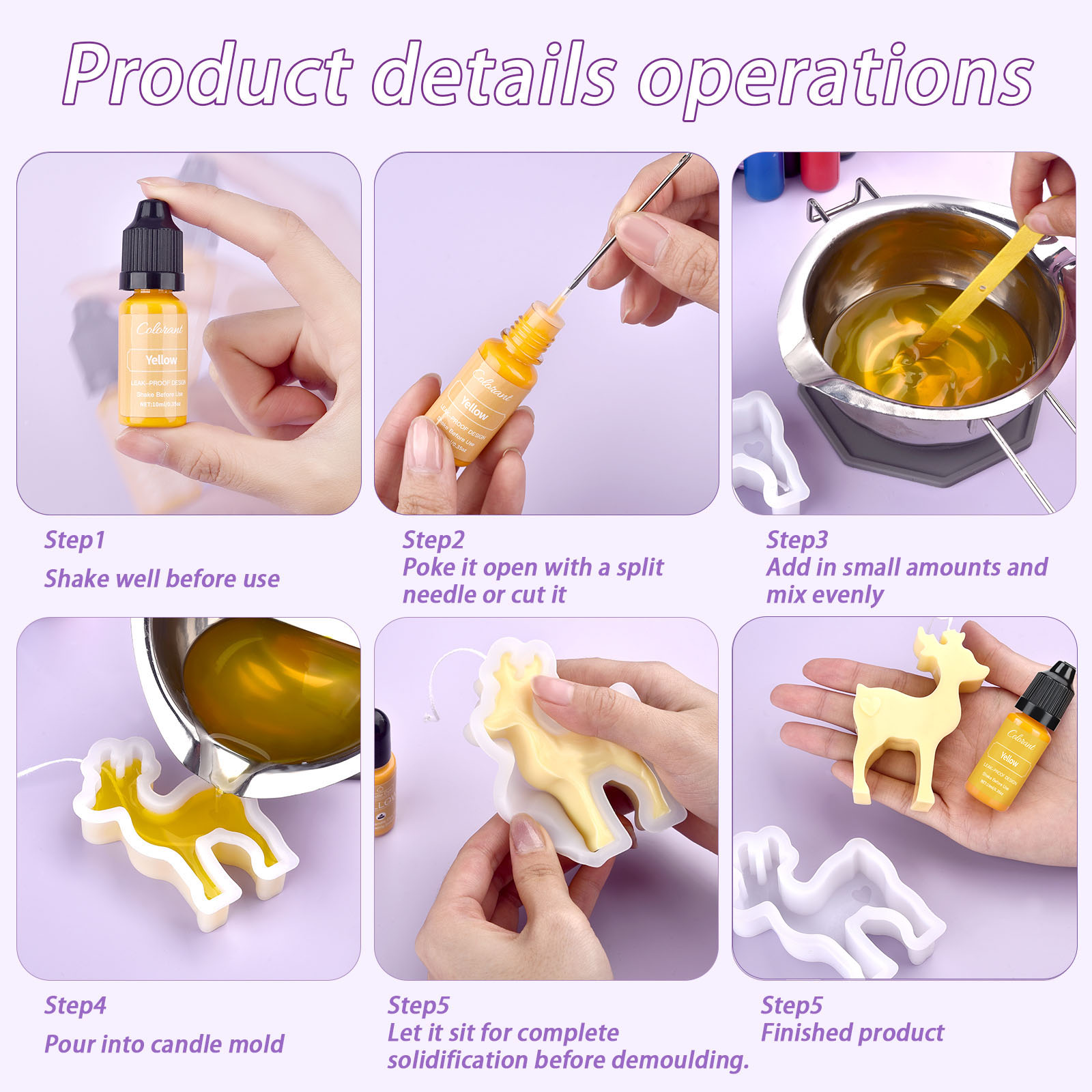Candle Dyes Kit Liquid Coloran - Soap Making Liquid review and price