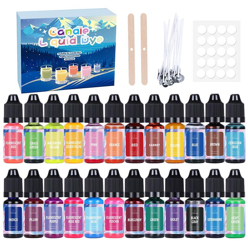 20/24Colors Candle Dyes Pigmen - Soap Making Kit Amazon review and price